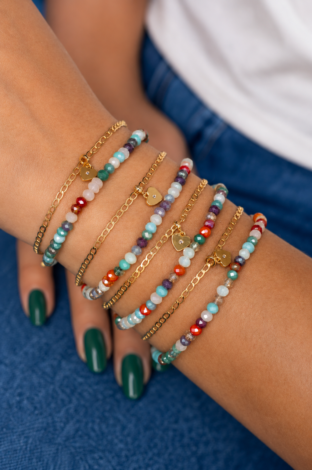 2 IN 1 Beaded Bracelets