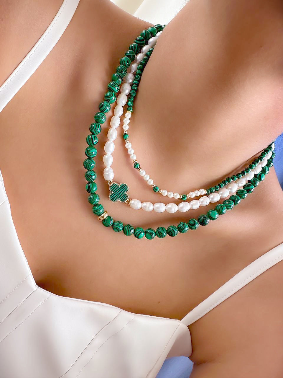 Mix and Match 3 type Necklace Chokers