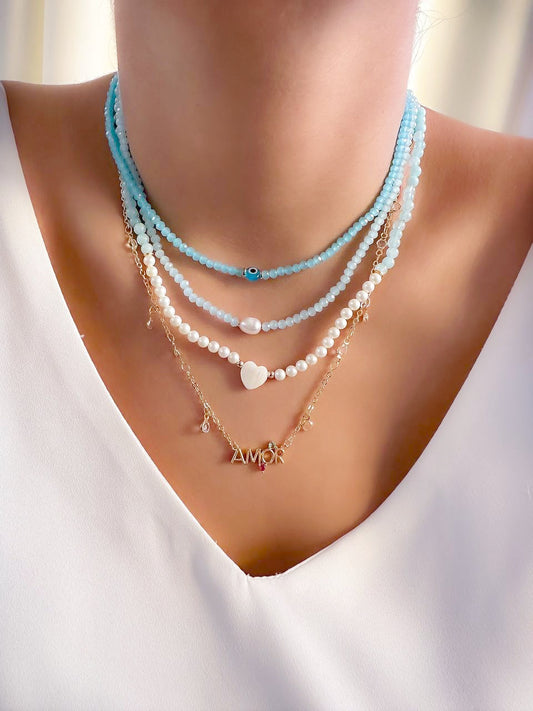 Mix and Match 4 type Necklaces Chokes Sets
