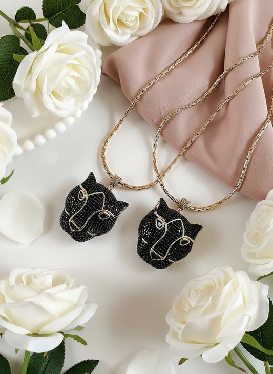 Necklaces with Pantera Swarovski Pendants