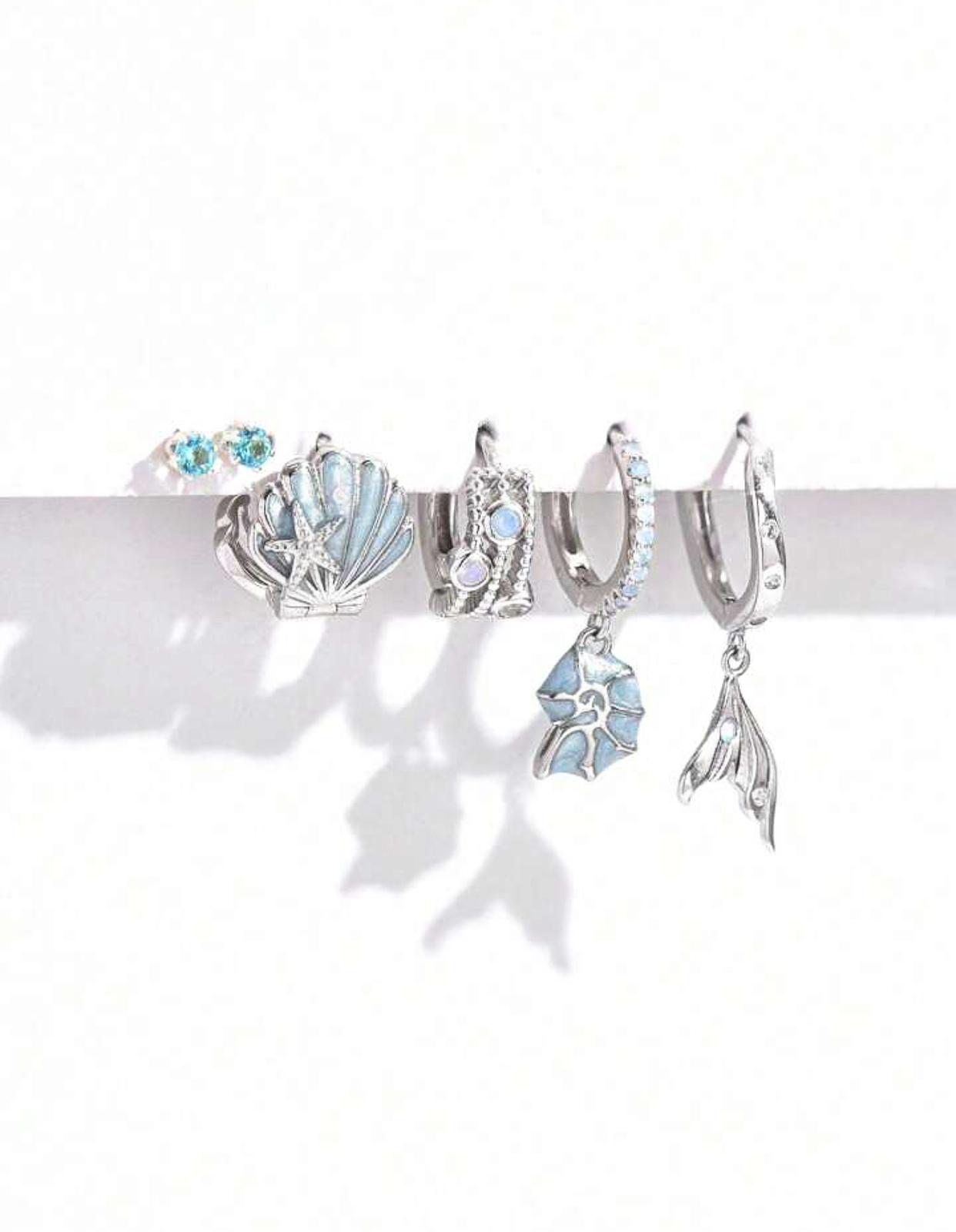 Fine Jewelry Earrings Set of 12 pcs