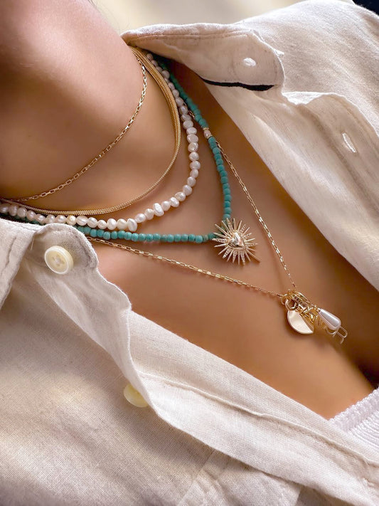 Mix and Match 5 Type Necklaces Chokers