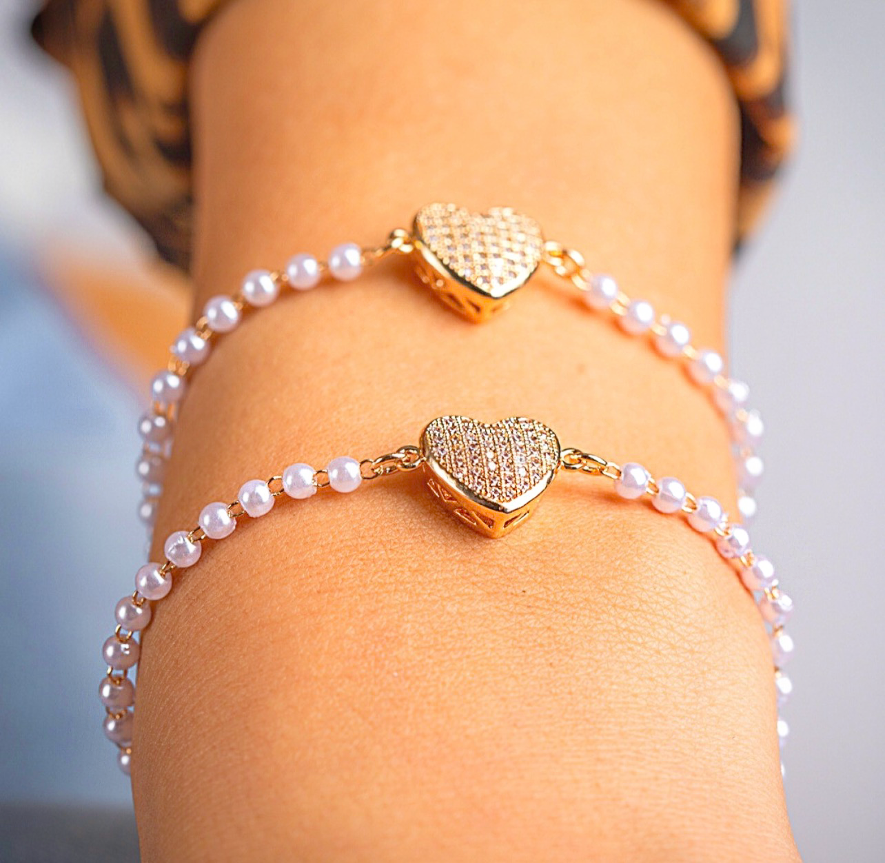 Synthetic Pearls Bracelets