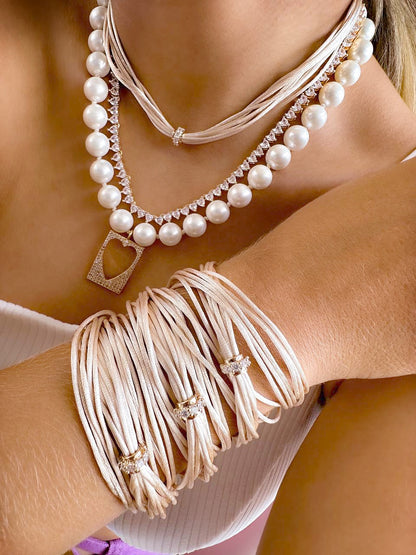Multi Layout Choker Bracelet 2 IN 1 Bracelets