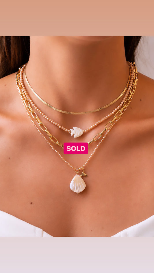 Mix & Match 3-Piece Beaded Necklace & Choker Set