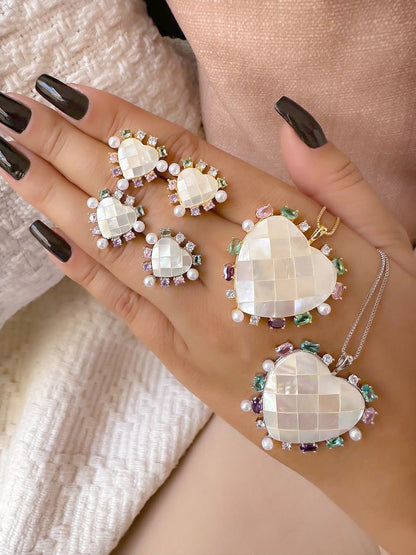 Shell Pearl Jewelry Sets