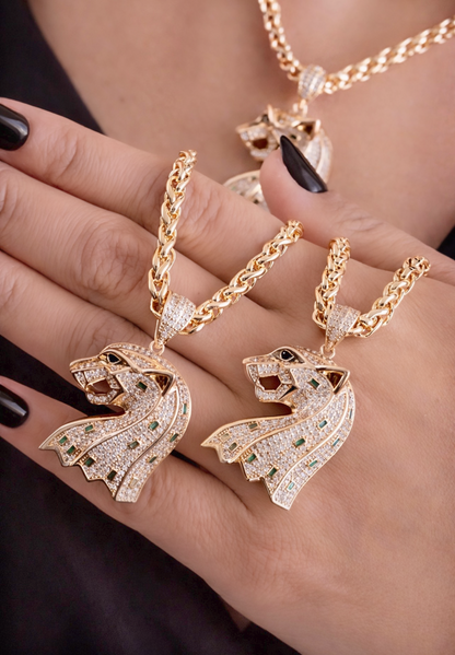 Spiga Chain Necklaces with Pendants Swarovski