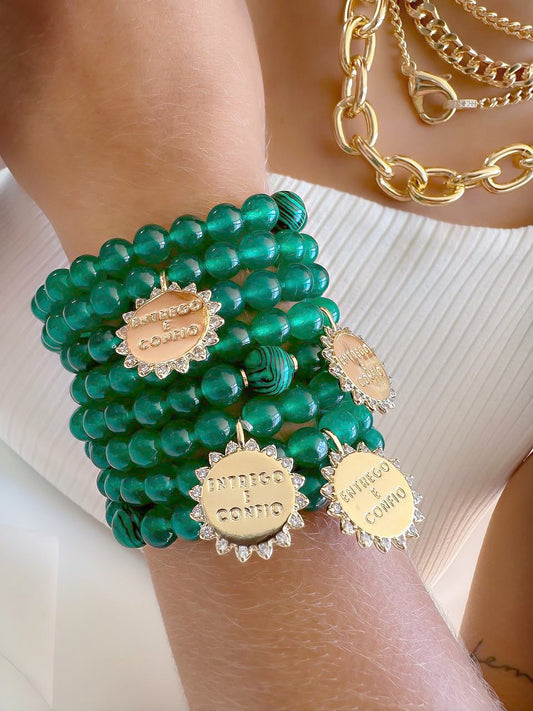 2 in 1 Bracelets with Amazonite Stones