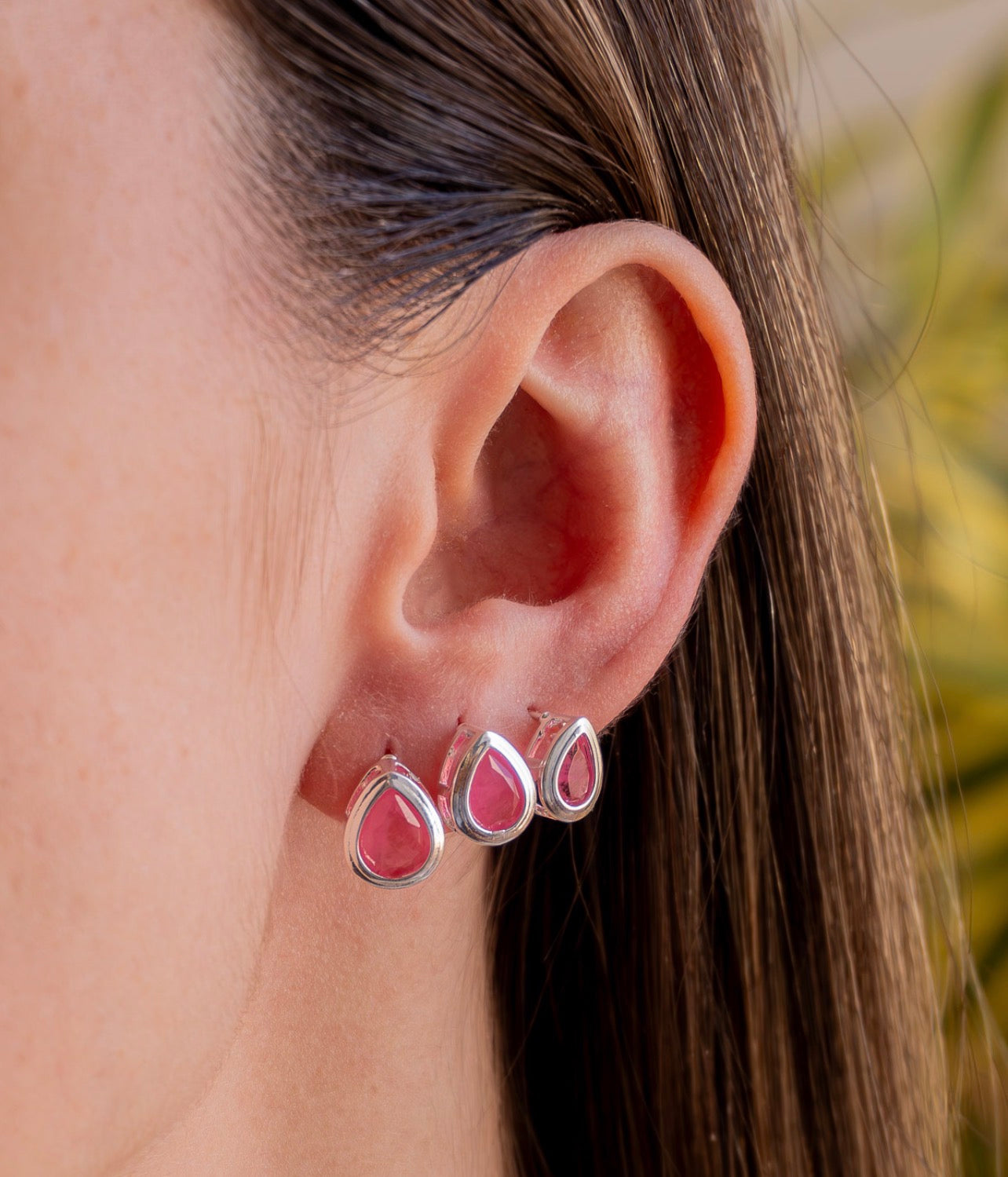 Trios Silver Stud Earring Sets