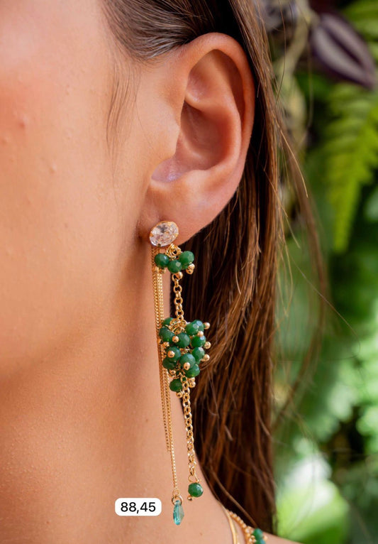Beaded Drop Earrings