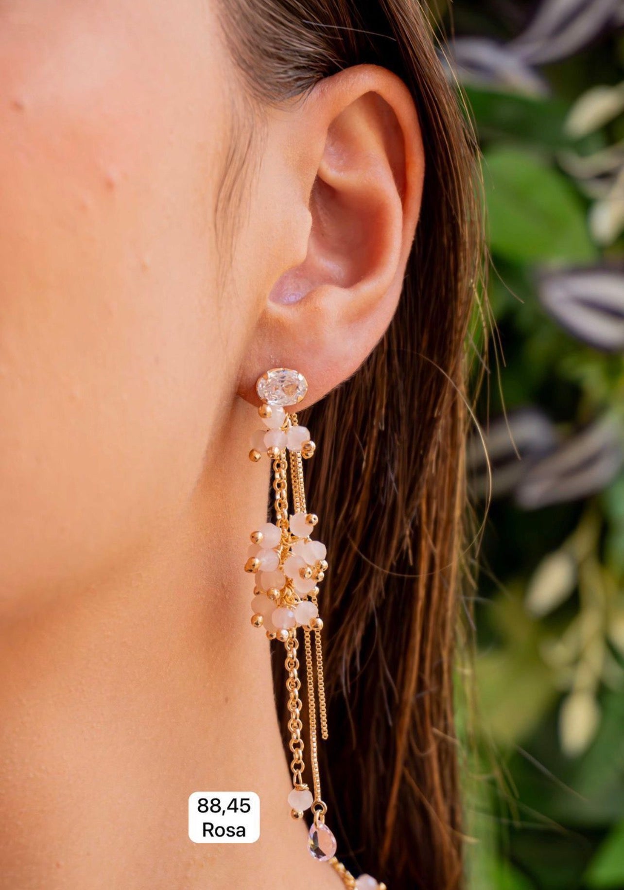 Beaded Drop Earrings