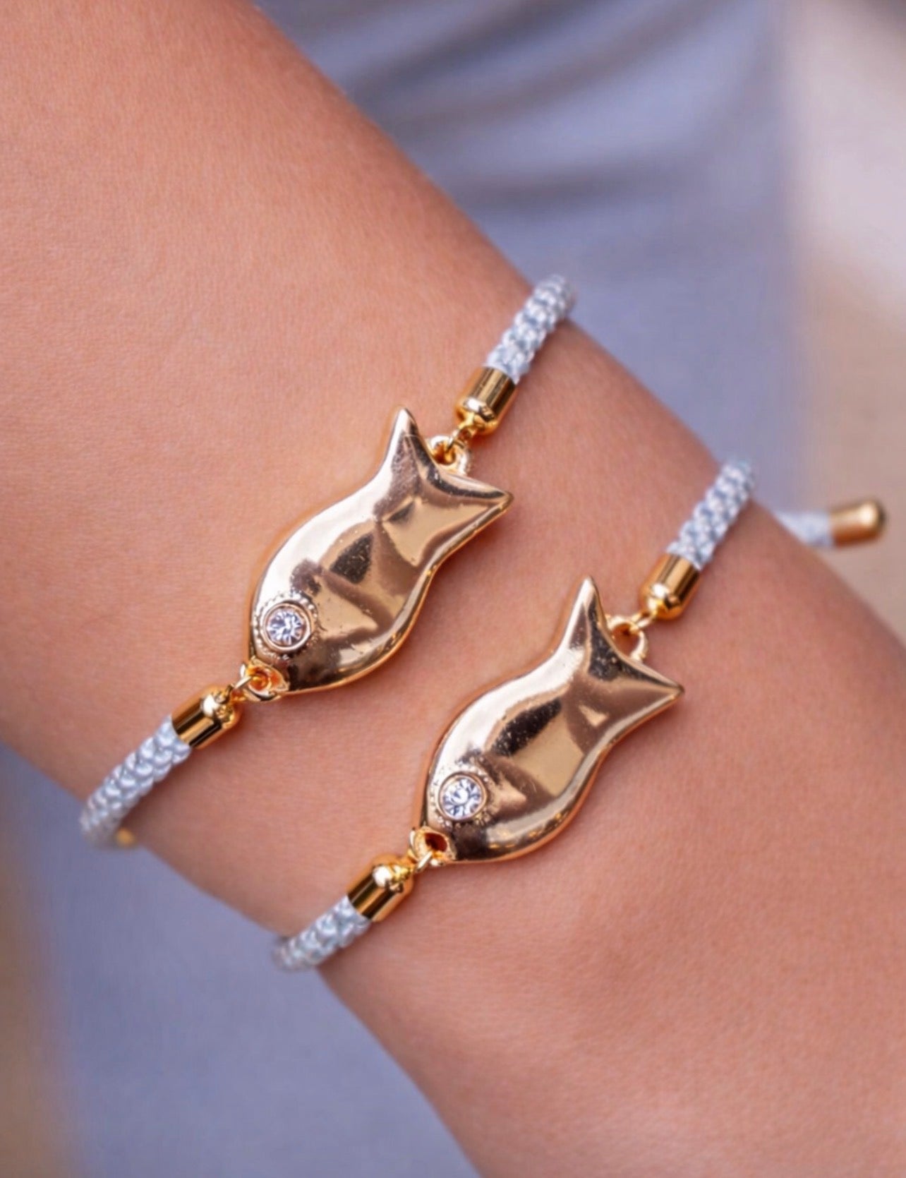 Golden Fish Rope Bracelets