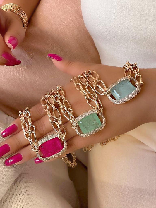 Fusion Stone Necklaces