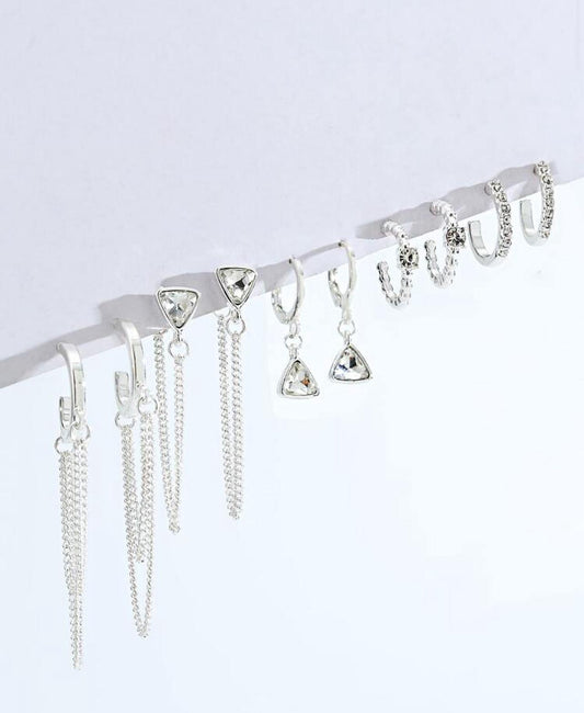 Fine Jewelry Earrings Set of 12 pcs