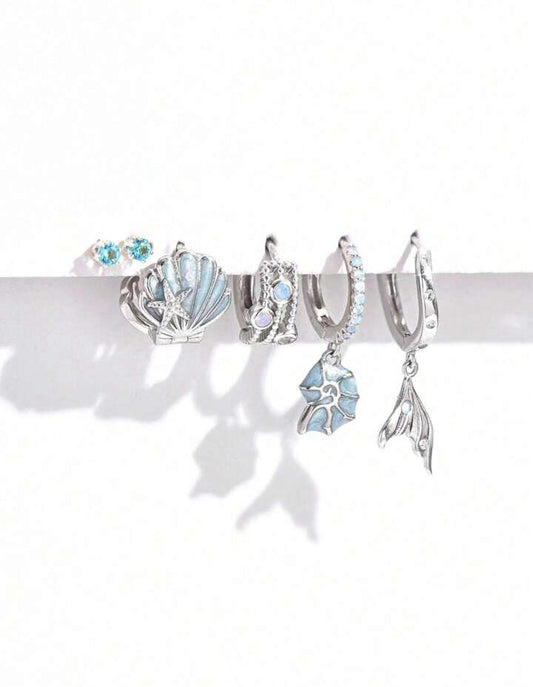 Fine Jewelry Earrings Set of 12 pcs