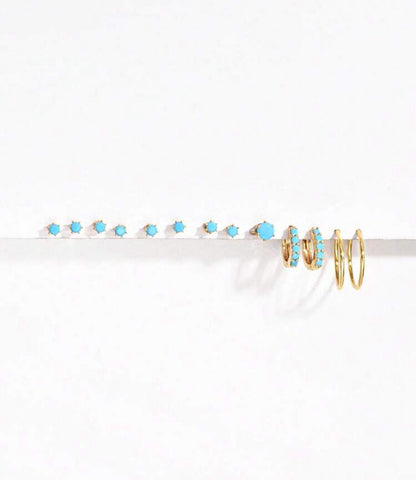 Fine Jewelry Earrings Set of 13 pcs