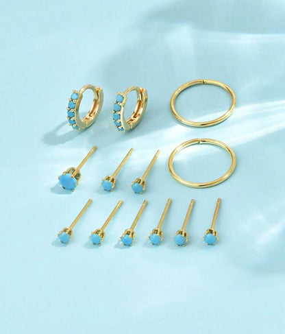 Fine Jewelry Earrings Set of 13 pcs