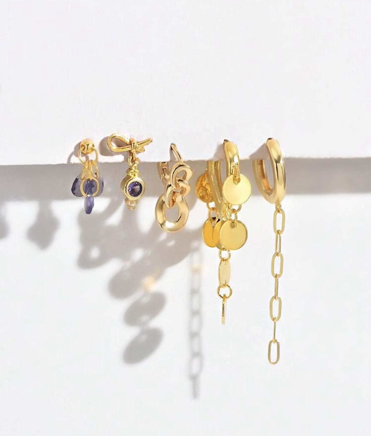 Fine Jewelry Earrings Set of 10 pcs