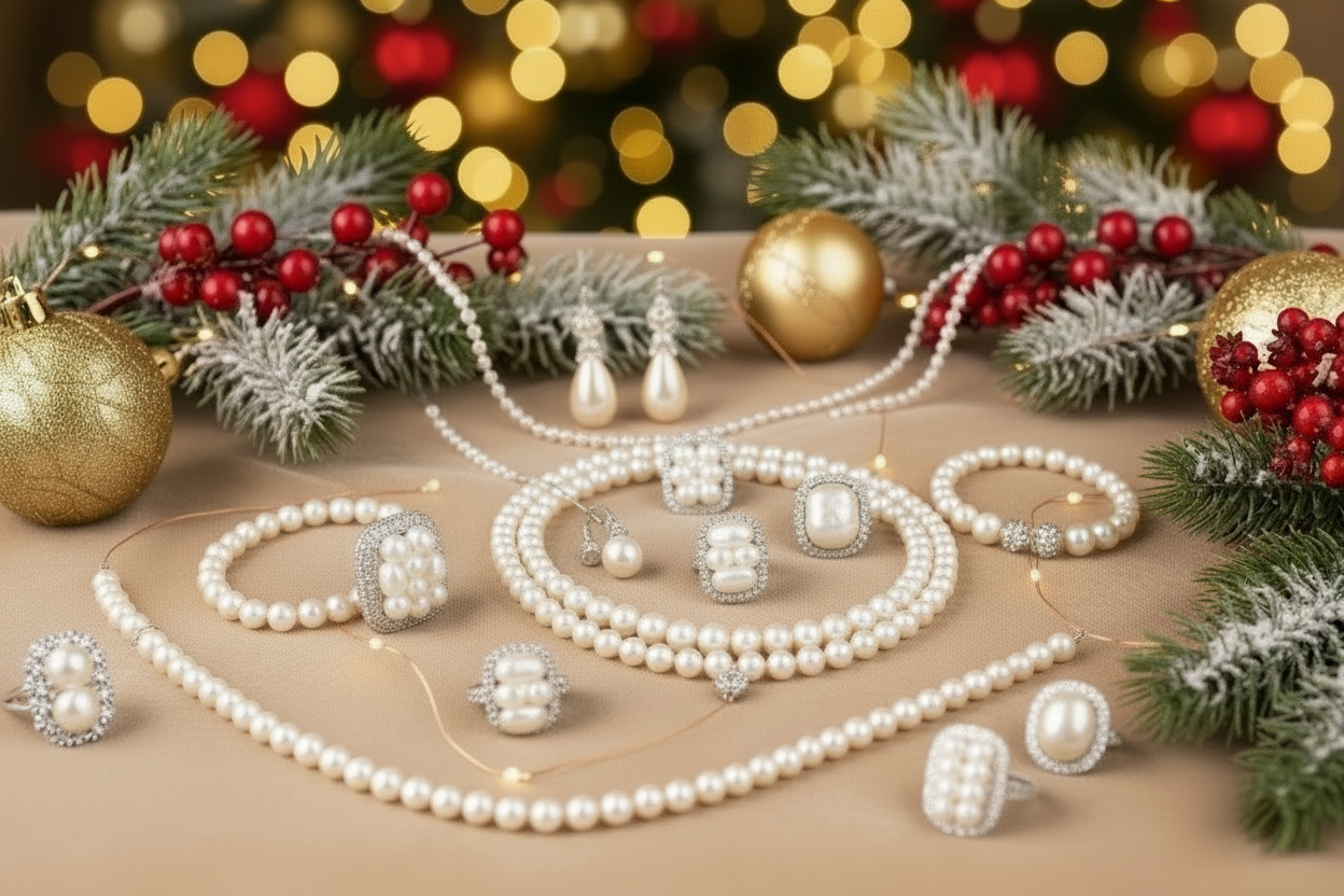 CREATE CHRISTMAS IMAGE WITH JEWELRY